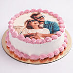 In Love Photo Cake- Butterscotch 1 Kg