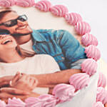 In Love Photo Cake- Butterscotch 1 Kg