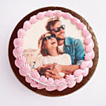 In Love Photo Cake- Butterscotch 1 Kg