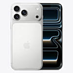 iPhone 17 Pro Max 256 GB Silver with Apple Clear Case Middle East Version