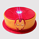 Iron Man Headquarters Marble Cake