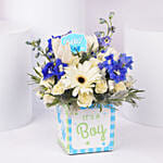 It's A Boy Flower Vase