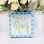 It's A Boy Flower Vase