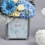 Its a Boy Flowers With Teddy