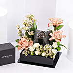 Kenneth Cole Contrast Dress Sport Watch For Him