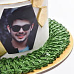 Kickoff Vanilla Photo Cake