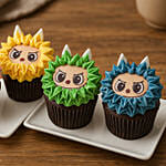 Labubu Colorful Cupcakes