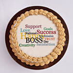 Leadership Delight Vanilla One Kg Cake