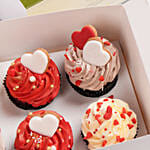 كب كيك الحب من أول قضمة