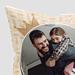 Love You Dad Presonalised Cushion With Mug