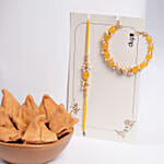 Lumba Rakhi with Police Watch n Cerruti 1881 Jewellary and Edibles