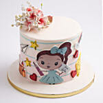 Luna the Little Dreamer Marble Cake