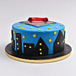 Man Of Steel Surprise Marble Cake