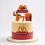 McDonald Birthday Delight Red Velvet Cake