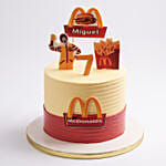 McDonald Birthday Delight Vanilla Cake