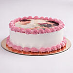 Memorable Anniversary Photo Cake 500Gm