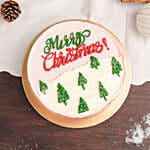 Merry Christmas Happiness Cake 8 Portion