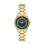Michael Kors Lauryn Gold Tone Watch For Her