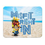 Minions Misfit Right In Mouse Pad