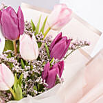 هدايا يوم المرأة | بوكيه توليب ملون