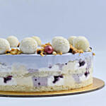 كيكة بدون بيض بالفانيلا واحد كيلو