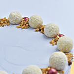 Mouth Watering Vanilla Blueberry Eggless Cake