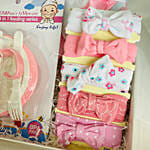 Muslin Blankets & Head Bands Baby Hamper