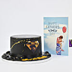My Super Dad Cake With Greeting Card