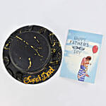 My Super Dad Cake With Greeting Card