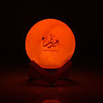 Name Customised Led Moon Lamp