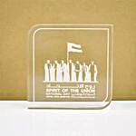 National Day Engraved Acrylic Plaque