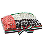 National Day Leather Tray Orange By Neuhaus