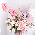 New Born Girl Flowers