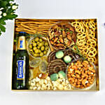 Non Alcoholic Beer and Condiements Box