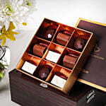 November Birthday Special Chrysanthemums and Chocolates