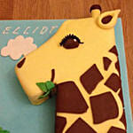 Number 1 Cute Animal Chocolate Cake