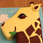 Number 1 Cute Animal Chocolate Cake