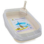 Nutra Pet Cat Toilet Little Cat Litter Box Cream