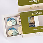 Ocean Breeze Red Velvet Cupcake