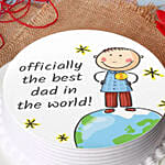 Officially Best Dad Cake