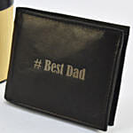 Officially Best Dad Premium Bottle With Perfume And Wallet
