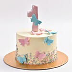 One Year Birthday Cake Vanilla