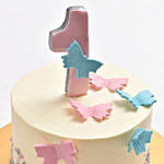 One Year Birthday Cake Vanilla