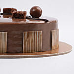 Opulent Dark Fudge Half Kg Cake