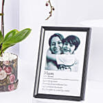 Orchid Plant And A Frame For Mom