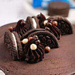 Oreo Cookies and Cream Ice Cream Cake