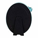 Oval Shapped Floral Photo Frame