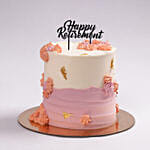 Pastel Elegance Retirement Red Velvet Cake