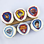 Paw Petrol Chocolate Cake and Chocolate Cupcakes For Birthday