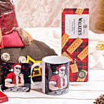 طقم هدايا و شوكولاطات الكريسماس